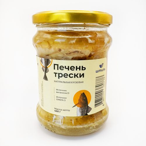 Печень трески "Штиль" 500гр.